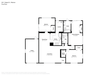 Floor plan 1 for 2411 Utopia Dr