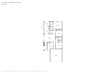 Floor plan 1 for 24126 Sonoran Heights Ct
