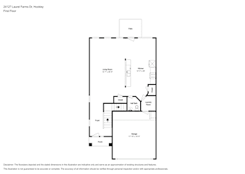Floor plan 1 for 24127 Laurel Farms Dr