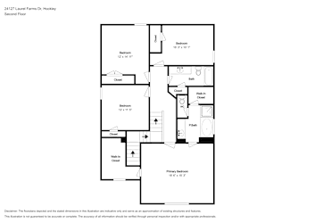Floor plan 2 for 24127 Laurel Farms Dr