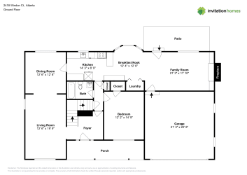 Floor plan 2 for 2418 Windon Ct