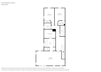 Floor plan 2 for 2419 N Riley Rd