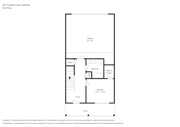 Floor plan 1 for 242 Founders Ln