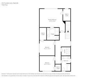 Floor plan 3 for 242 Founders Ln