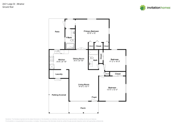 Floor plan 1 for 2421 Largo Dr
