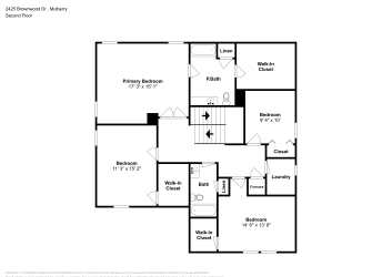 Floor plan 2 for 2425 Brownwood Dr