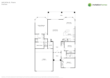 Floor plan 1 for 2425 W Ellis St