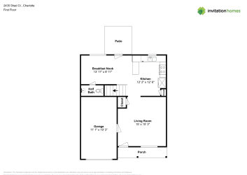 Floor plan 1 for 2435 Shad Ct