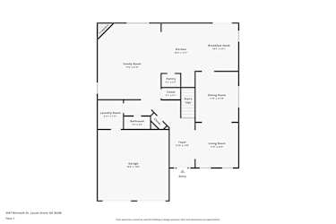 Floor plan 1 for 2447 McIntosh Dr