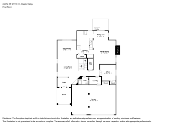 Floor plan 1 for 24474 SE 277th Ct