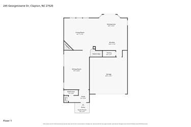 Floor plan 2 for 245 Georgetowne Dr
