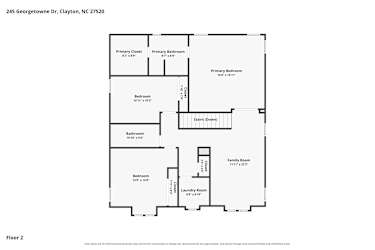 Floor plan 1 for 245 Georgetowne Dr