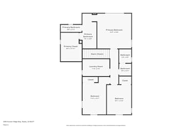 Floor plan 2 for 2459 Gunner Ridge Way