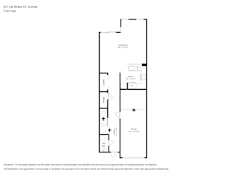 Floor plan 1 for 247 Las Brisas Cir