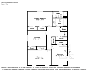 Floor plan 3 for 24726 W Renwick Rd