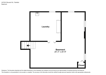 Floor plan 1 for 24726 W Renwick Rd