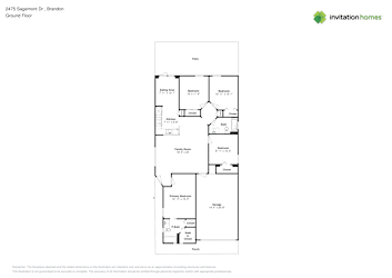 Floor plan 1 for 2475 Sagemont Dr