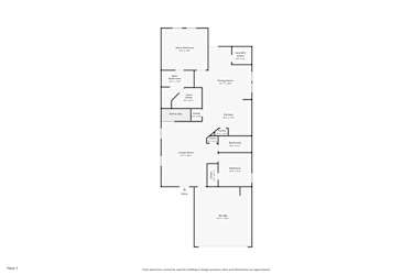 Floor plan 1 for 24837 Scilla Way