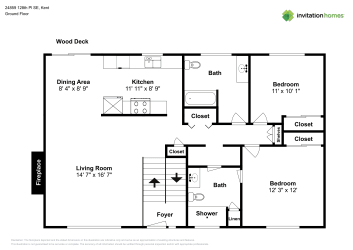 Floor plan 2 for 24859 128th Pl SE