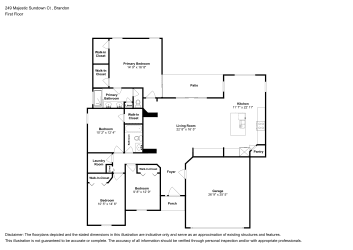 Floor plan 1 for 249 Majestic Sundown Ct