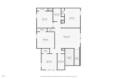 Floor plan 2 for 24942 Aconite Ln