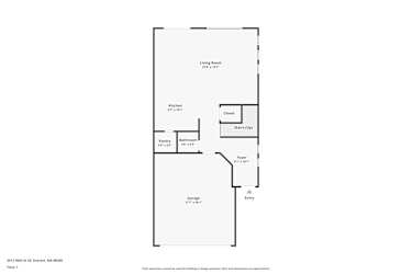 Floor plan 1 for 2512 96th St SE