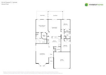 Floor plan 1 for 25134 Chipshot Ct