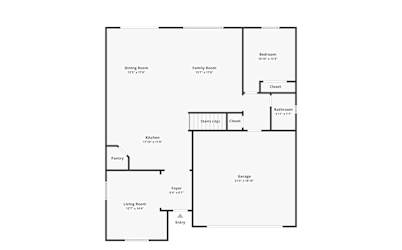 Floor plan 1 for 25146 Mountain Violet Way