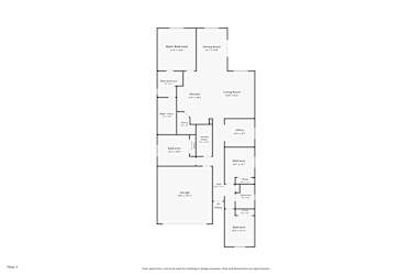 Floor plan 1 for 25239 W Chipman Rd
