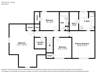 Floor plan 2 for 2525 Turtle Ter