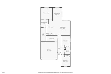 Floor plan 1 for 25358 W Romley Rd