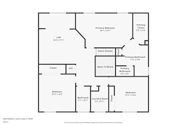 Floor plan 2 for 25420 Geddy Dr