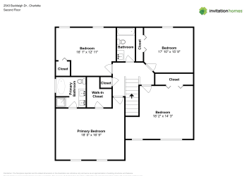 Floor plan 2 for 2543 Buckleigh Dr