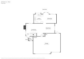 Floor plan 1 for 255 Ahern Ln