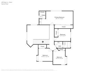 Floor plan 2 for 255 Ahern Ln