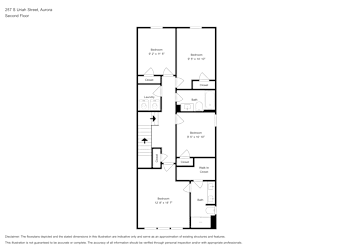 Floor plan 2 for 257 S Uriah St