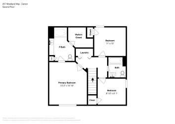 Floor plan 2 for 257 Woodland Way