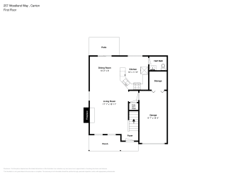 Floor plan 1 for 257 Woodland Way