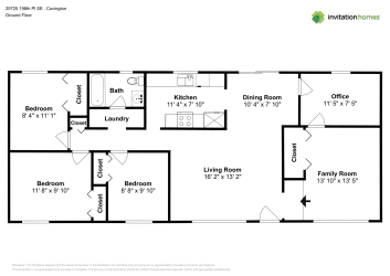 Floor plan 1 for 25725 198th Pl SE