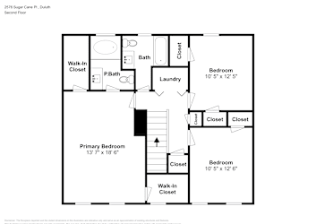 Floor plan 3 for 2576 Sugar Cane Pl