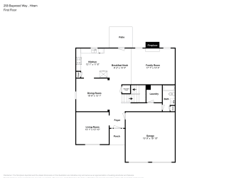 Floor plan 1 for 258 Baywood Way