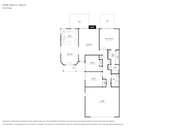 Floor plan 1 for 25906 Adolfo Ct