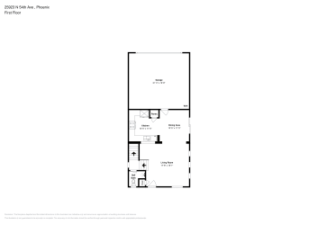 Floor plan 1 for 25923 N 54th Ave