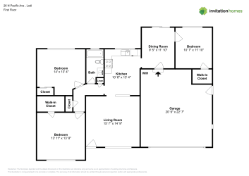 Floor plan 1 for 26 N Pacific Ave