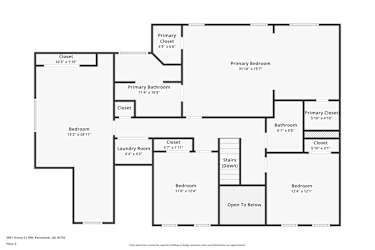 Floor plan 2 for 2601 Dreux Ct NW