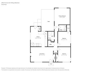 Floor plan 1 for 2602 Fremont St