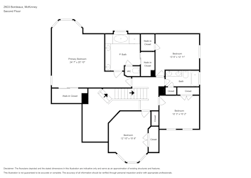 Floor plan 2 for 2603 Bordeaux
