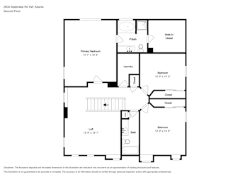 Floor plan 2 for 2604 Waterdale Rd SW