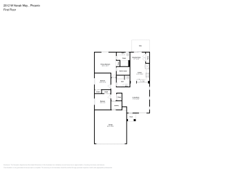 Floor plan 1 for 2612 W Novak Way