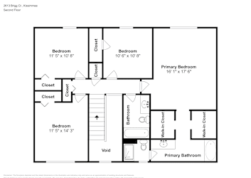 Floor plan 2 for 2613 Brigg Ct
